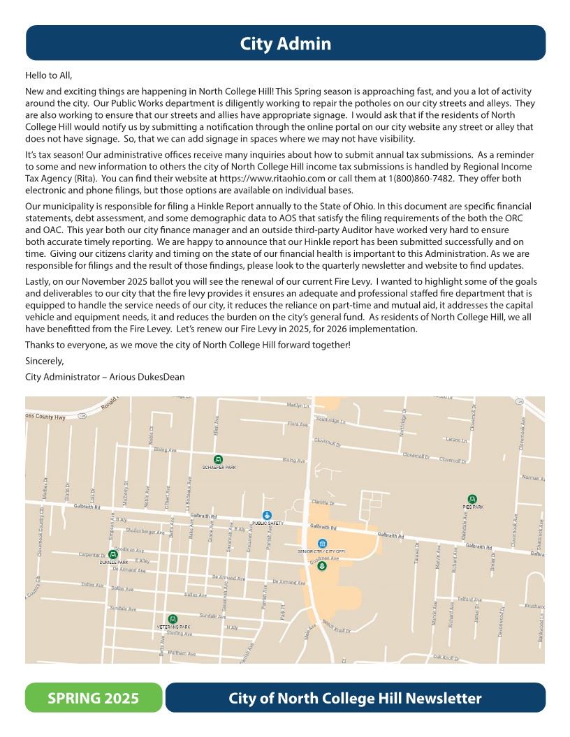 NCH - Spring 2025 Newsletter