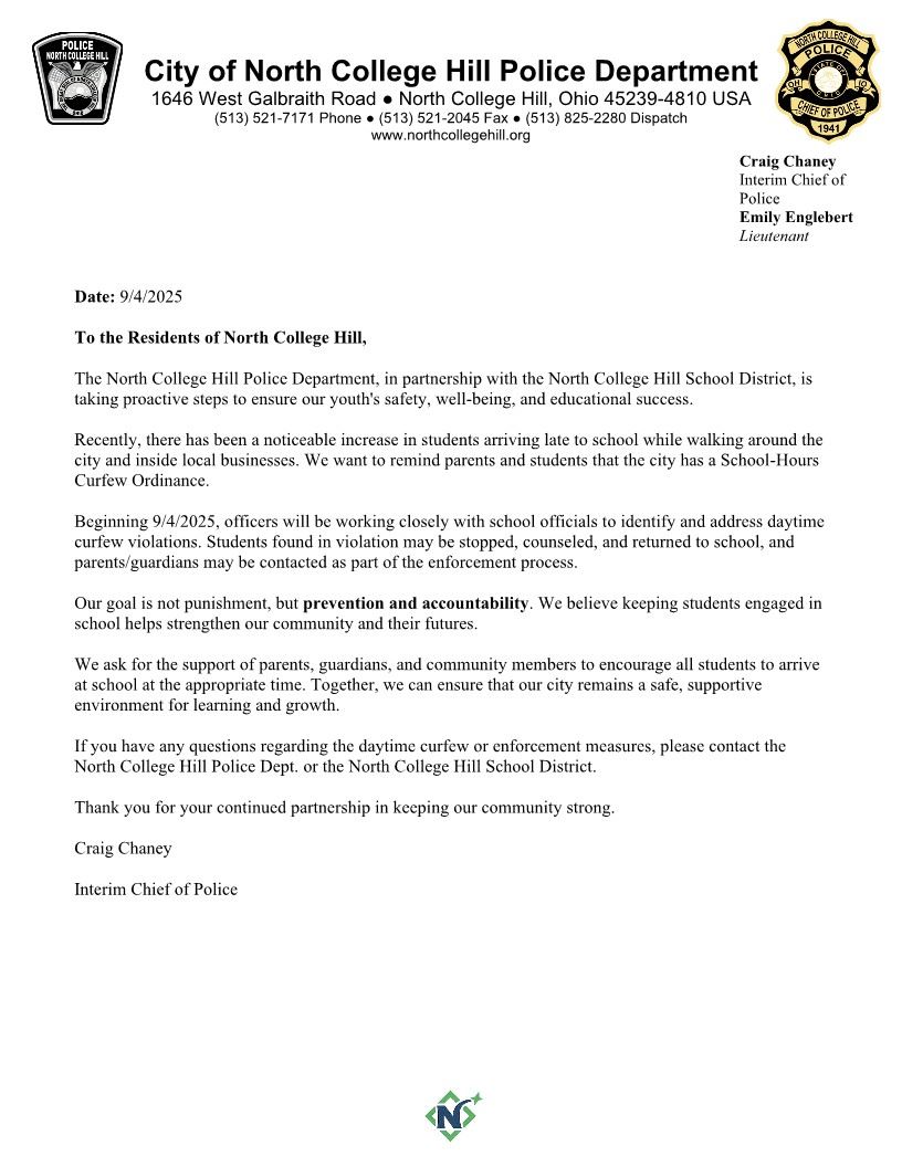 NCHPD Letterhead Daytime Curfew_1